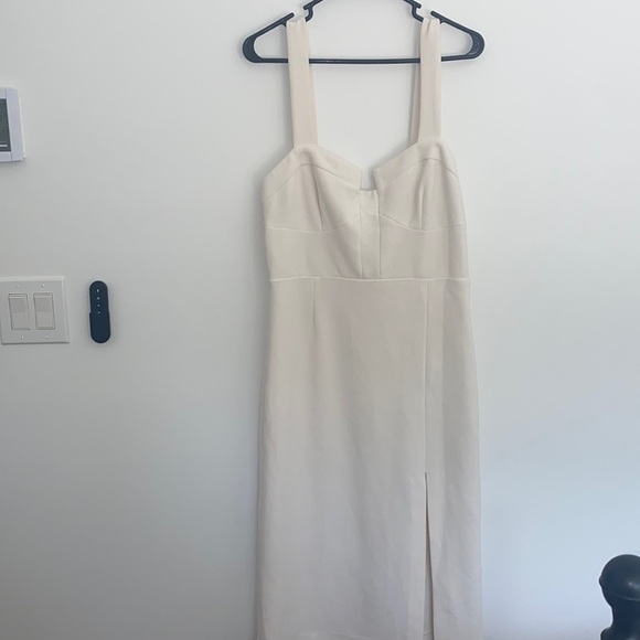 Finders Keepers Luna Front Slit Sheath Dress - Picture 4 of 11